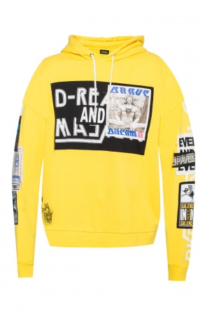 Patched sweatshirt, zdjęcie 1 Patched sweatshirt od Diesel